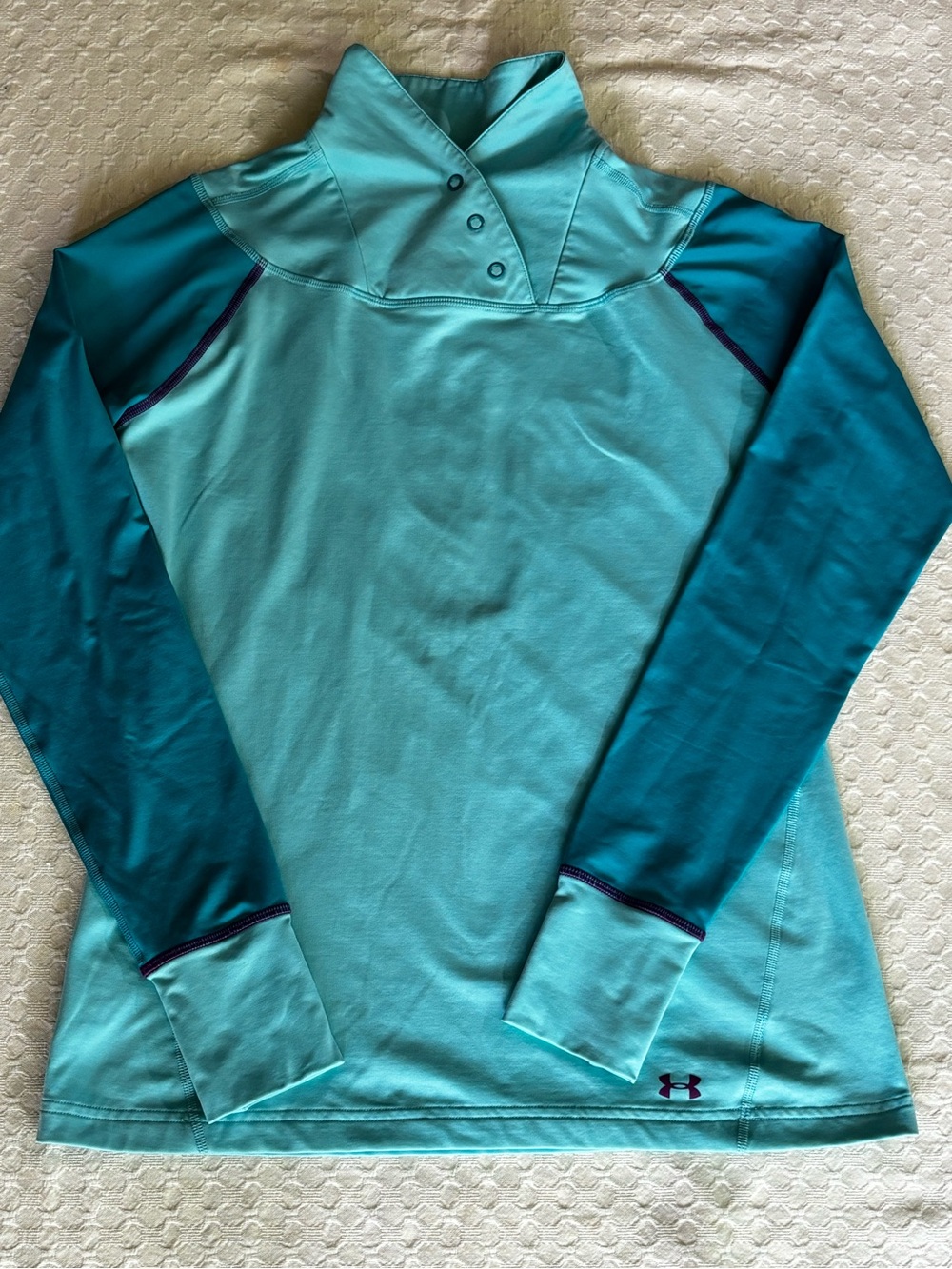 Under Armour Teal Aqua Performance Pullover